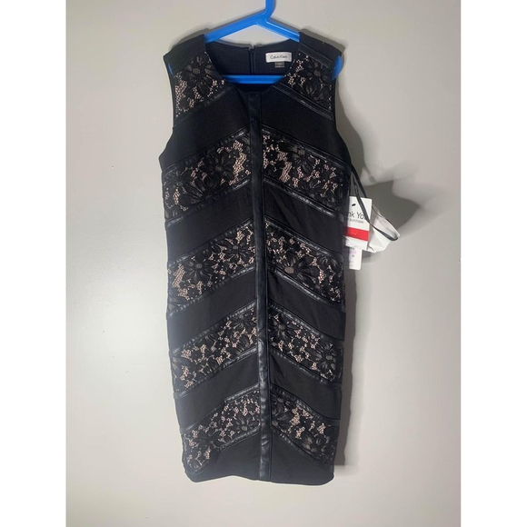 Calvin Klein | Little Black Dress | Sleeveless | MSRP $169 | Size 6 | NWT - Picture 4 of 4